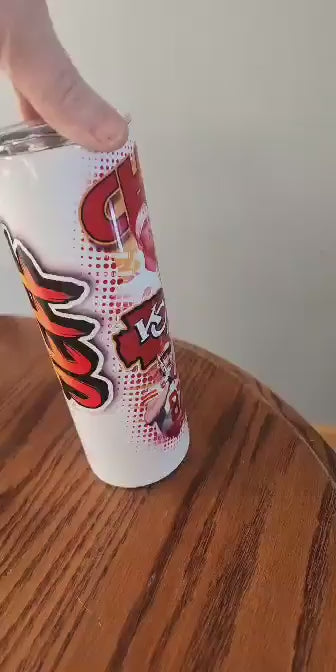 20oz KC Chief inspired tumbler